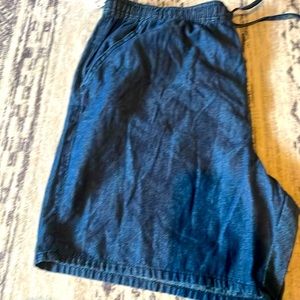 Karen shorts blue xl NWT